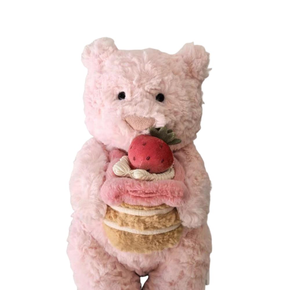 Bartholomew Bear Plush Bartholomew Bear Series Soft Plush Anime Figure Eggplant Bear Plush Love Bear Plush Birthday Gift