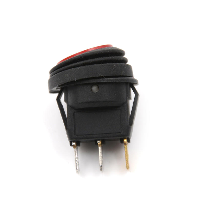 Водонепроницаемый круглый тумблер включения/выключения для автомобиля, лодки, Spst Marine 12 В