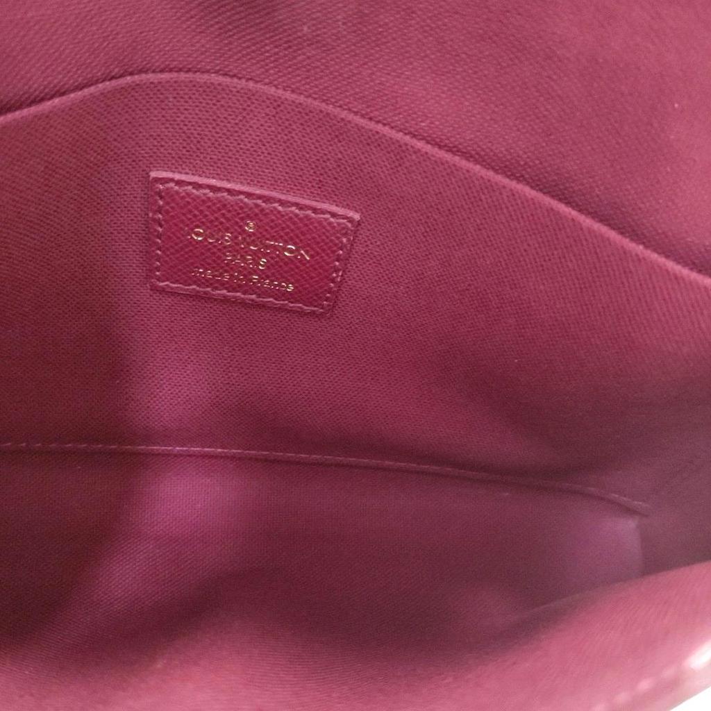 [Б/У] Louis Vuitton Pochette FéLicie 'Коричневый канвас Monogram' - Хорошее состояние #1U4B95L