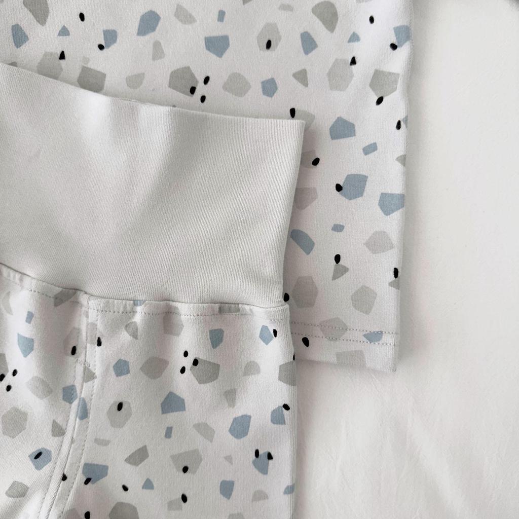 2025 Детский осенний теплый комплект из 100% хлопка: Форма класса А для мальчиков и девочек