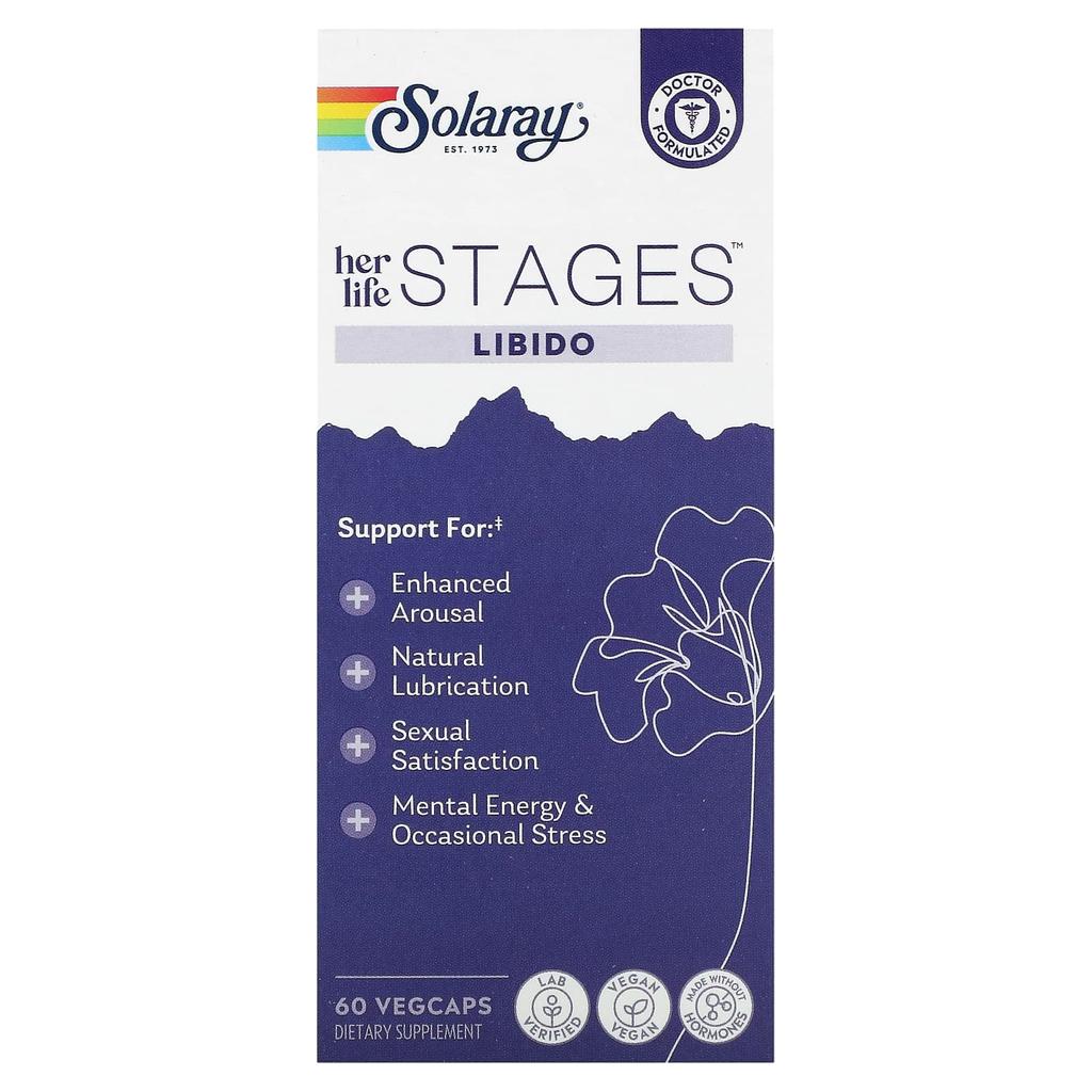 Her Life Steps, Libido, 60 Veggie Capsules