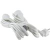 Lot De 2 Prolongateurs - CHACON - HO5VVF 3 X 1,5 Mm² - 3 M - Blanc