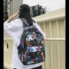 Школьный рюкзак Легкий Универсальный Рюкзак Женский Новый Модный для Студентов Колледжа Граффити Школьная Сумка Большая Вместимость Парный Туристический Рюкзак Оптом