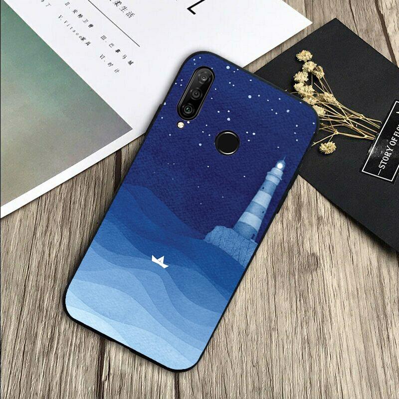 Морские волны парусник Для Huawei Nova 8i 11i 12i 12s 9 10 SE Y60 Y70 Y90 Y72 Y73 Y61 Y91 P60 Pro P30 P40 Lite Чехол