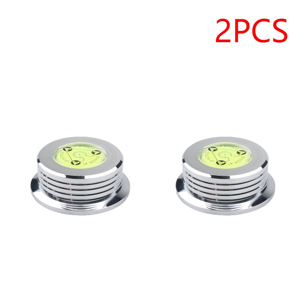 1-2 шт. Универсальный 50 Гц стабилизатор диска LP из алюминиевого сплава с уровнем, прижим для веса, проигрыватель музыкальных пластинок, виниловый проигрыватель, прижим для веса