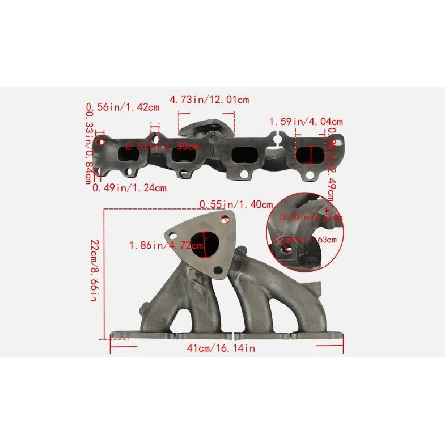 674-937 For Chevy Malibu 2008-2014 Buick Verano 2012-2017 2.4L Manifold Header