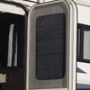 RV Door Window Shade Foldable Blackout Cover Privacy Protection Curtain for Camper Trailer