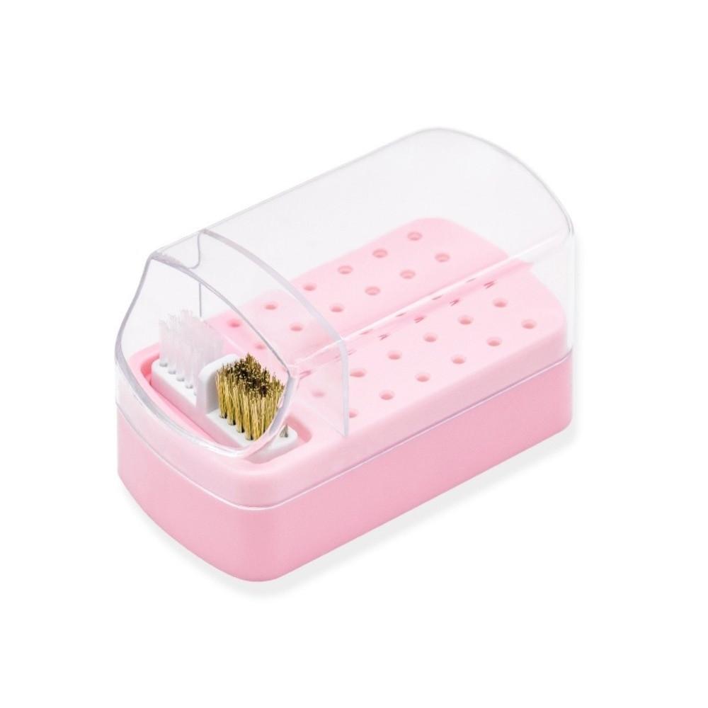 30 Holes Nail Art Display Stand Acrylic Nail Art Drill Bit Holder Nail Manicure Tool  Home Nail Art
