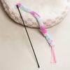 [Pet] Cat Fur Fluffy Fishing Rod Pink
