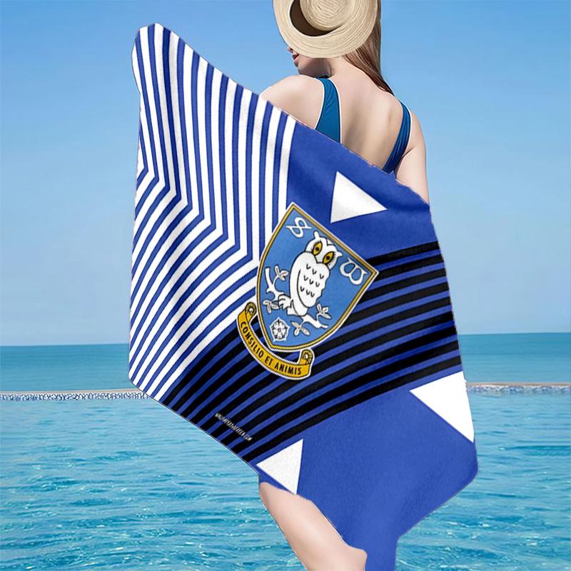 1PC Owl Symbol Wednesday Beach Towel - Soft, Absorbent Microfiber, Lightweight, Ideal for The Beach, Parties, Travel, Camping fan gifts