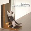 Cat Scratch Board 3-in-1 Large Kitty Toys Wear-resisting Corrugated Paper Cats Paw Board No Chips Falling Off Pet Accessories