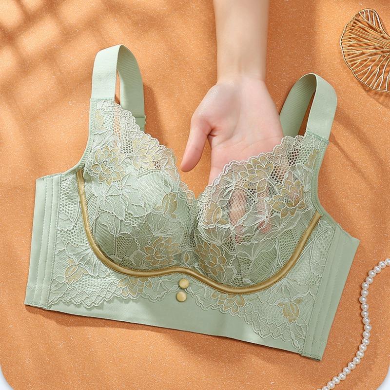 Регулируемые бюстгальтеры для нижнего белья без стального кольца, собранные для сбора боковой груди, антипровисающий бюстгальтер