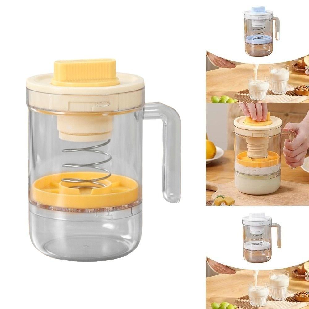 Thick Creamy Whey Separator With Lid Cheese Yogurt Filter Greek Yogurt Strainer Cheese