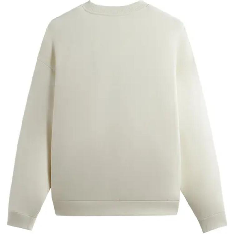 Kith For Mickey & Friends Cyber Monday Minnie Classic Logo Crewneck Sandrift Men Tops Cream KHM031782-104