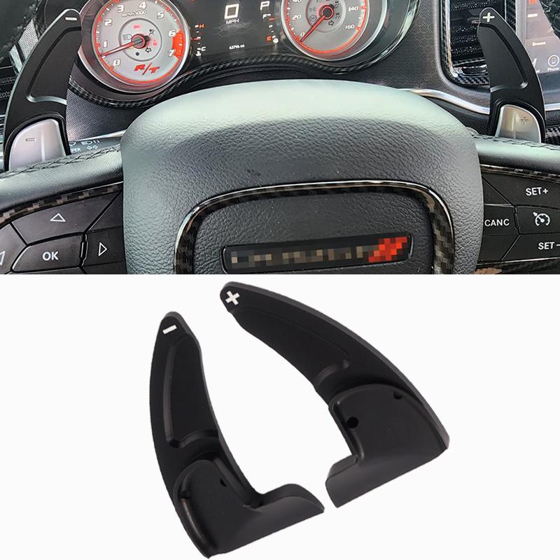 Car Steering Wheel Shift Paddle Shifter For Dodge Challenger/Charger 2015-2020 Jeep Grand Cherokee 2014-2021 Chrysler 300 300S