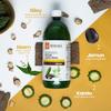 KRISHNA'S HERBAL & AYURVEDA Аюрведический детокс-сок 1000 мл Карела Джамун Ним Гилой для детоксикации печени и очищения организма
