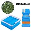 Premium Plastic Capsules Filler Set 100 Hole Capsules Filling Board Size 00 For Quick And Simple Operation