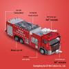 Alloy Fire Truck Toy Model: 119 Firefighter Rescue Vehicle for Kids