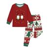 Children's Fashion Suit Skirt Round Neck Long Sleeve Top Pants