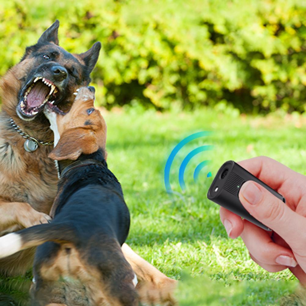 Ultrasonic Dog Bark Deterrent Device Rechargeable Anti-Barking Device Pet Dog Repeller Correct Your Dogs Bad Behavior