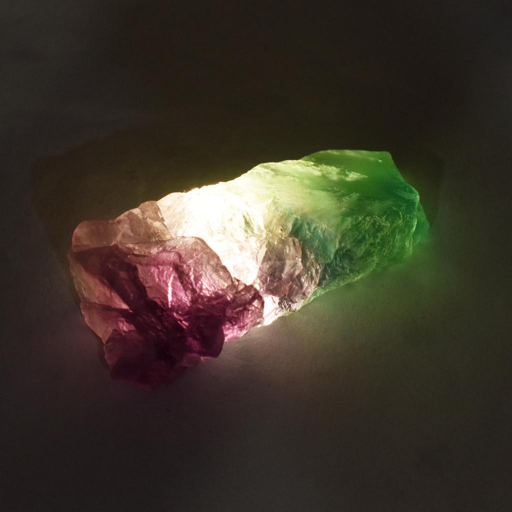 85 Ct Natural CERTIFIED Multi Color Uncut Fluorite Raw Rough Loose Gemstone