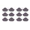 6/12 Шт. Самоклеящаяся заплатка для ремонта обуви Пятка Износ Дыра Износ Спортивная обувь Заплатка Задняя подушка Противоизносная заплатка Моющаяся