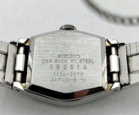 [USED] 1970s Seiko 1104-3370 Wristwatch, Manual Winding