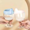 150ml Plastic Highball Glasses, Juice Milk Cups, Drinking Glasses, Anti-drip Duckbill Cups Party Duckbill Highballs Gift