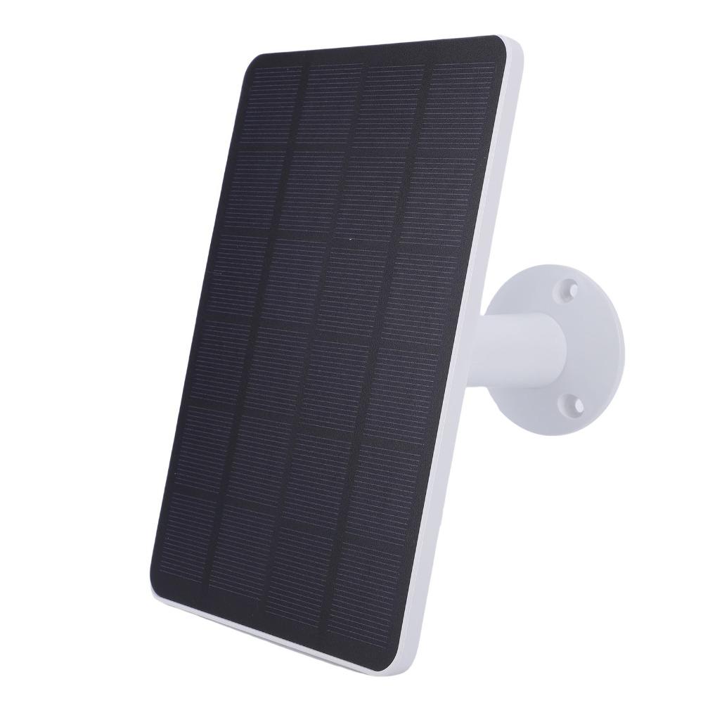 2pcs 4W Solar Charging Panel DC 5V Wireless Camera Solar Panel For Security Camera