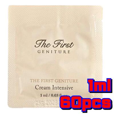 The First Geniture Cream Intensive 1 мл × 60 шт. | Корейский роскошный антивозрастной и укрепляющий крем, набор пробников