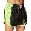 LEONE 1947 Muay Thai Kickboxing Pants, Unisex [TRAINING], Satin, Lightweight, Martial Arts Training, Size Small/Black, AB760 [Authentic]