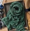 Vreovor Шарф Тай-дай Ретро Осень и Зима Новый Стиль Плиссированный Кофейный Тонкий Длинный Полосатый Шарф Мужчины и Женщины Теплый Шелковый