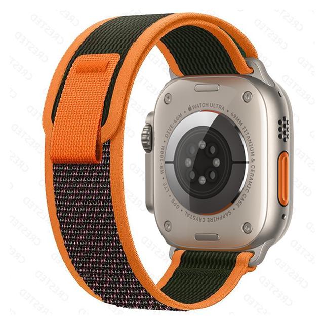 Trail Loop для Apple Watch ремешок 49 мм 44 мм 40 мм 45 мм 41 мм 42 мм 38 42 мм браслет Correa iWatch Ultra series 7 6 5 3 se 8 ремешок