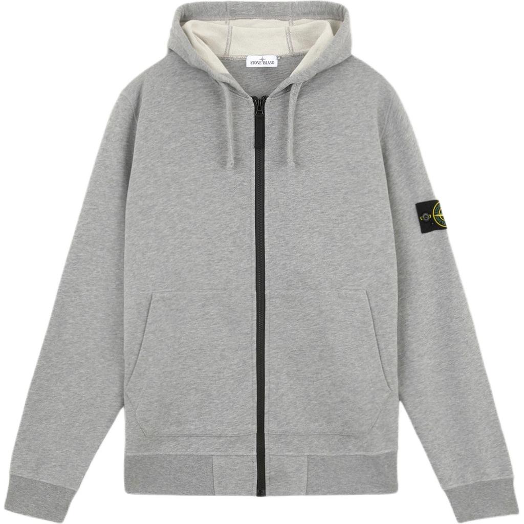 STONE ISLAND Мужская толстовка с капюшоном на молнии с длинным рукавом sweatshirt K2S1561000-61S0M51-V0M64