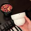 300ml Polka Dot Hand-held Cups Thick Coffee Mugs Home Decor Ceramic Mug  Couple Use