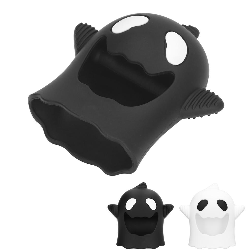 Baby Halloween Ghost Mitten Teether Infant Cute Soft Silicone Teether Chew Toy for Sucking Needs