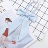 Однотонный галстук-бабочка для девочек и женщин, изящный в клетку, классический, для свадебной вечеринки, школы, шикарный простой аксессуар