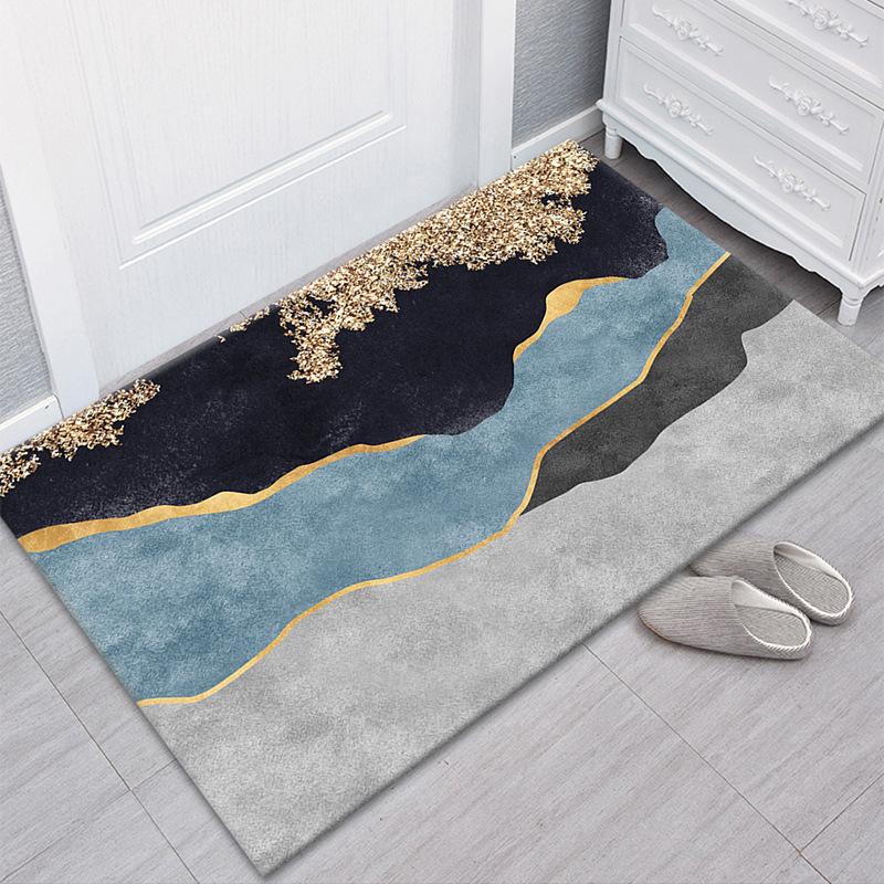 Ковер Современный и минималистский коврик для двери в гостиную и ванную комнату, коврик для входа