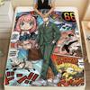 Comic book spy pretend playPrint Flannel Blanket, High quality Comfortable for All Seasons, Home Decor, Warmth and Comfort
