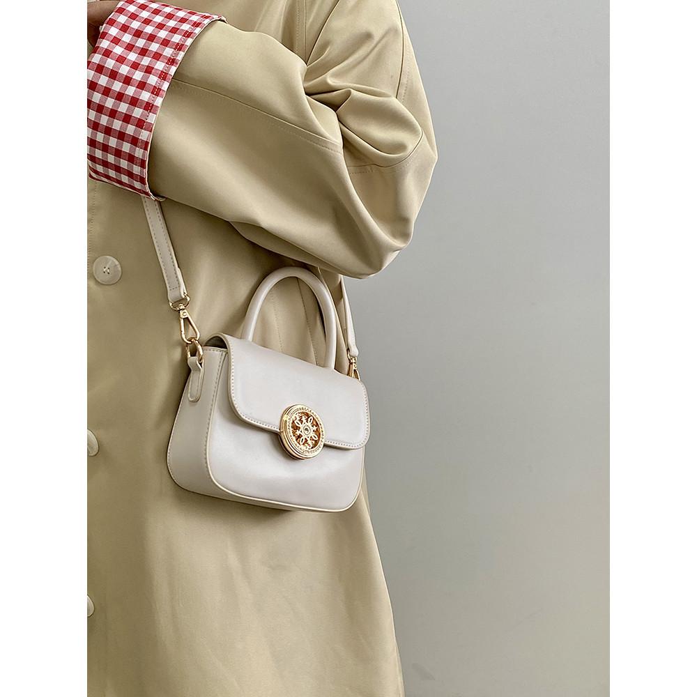 Ielgy French Portable Saddle Bag All-Match One-Shoulder Cross-Body Female Bag