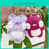 Charming Cat Plush Keychain Cute Plush Toy For Bag Accessories And Keychains In Various Colors