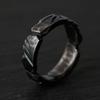 New Retro Men's Groove Opening Adjustable Ring Minimalist and Fashion Motorcycle Accessory Ring Rock Hip-hop Jewelry Party Gift
