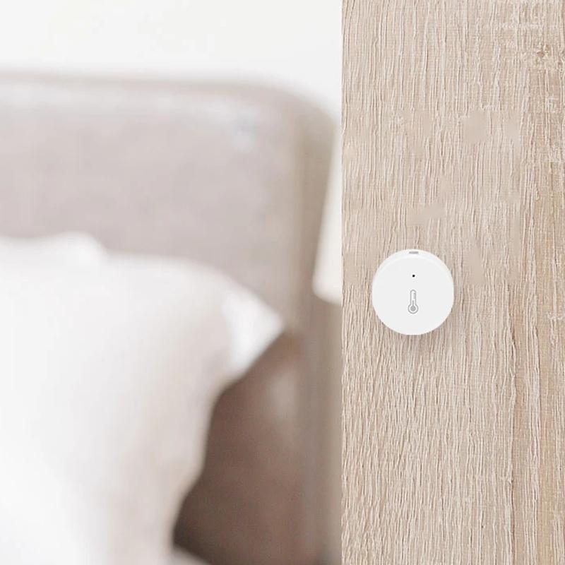 Tuya Zigbee 3.0 Датчик температуры и влажности Дистанционный монитор от Smart Life APP Работает от батареи Работает с Alexa Google Home