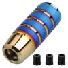 Fogman Shift Knob Shift Lever Custom Aluminum Alloy Stick Universal (Titanium Blue)