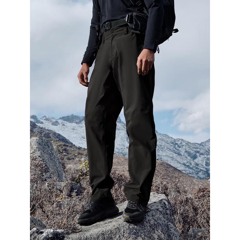 Pelliot Men's Mountain Shell Fleece Lined Hiking Pants