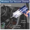 80000Pa Wireless Car Vacuum Cleaner 150W Powerful Suction 2 In 1 Air Blower Air Duster Handheld Highpower Duster For Home Office