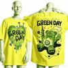 Green Day Футболка в подарок фанату Унисекс Унисекс Харадзюку Оверсайз Унисекс С коротким рукавом Уличная одежда Высокое качество Для пар Удобная Мягкая
