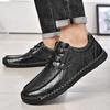 Fashion Handmade Men's Casual Business Casual Leather Shoes Luxury Men's Comfortable Outdoor Party Office Men's Shoes for Work