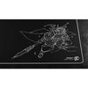 Kurosun Shogun Black Large Gaming Mouse Pad, Cloth Type, Control, FPS, 490 x 420mm, Official Japanese Distributor Warranty
