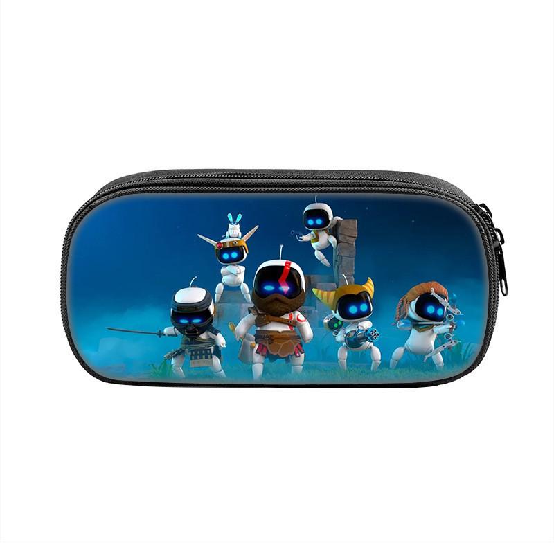 Пенал Astro Bot Космический Робот для Детей из Нейлона с Отделениями